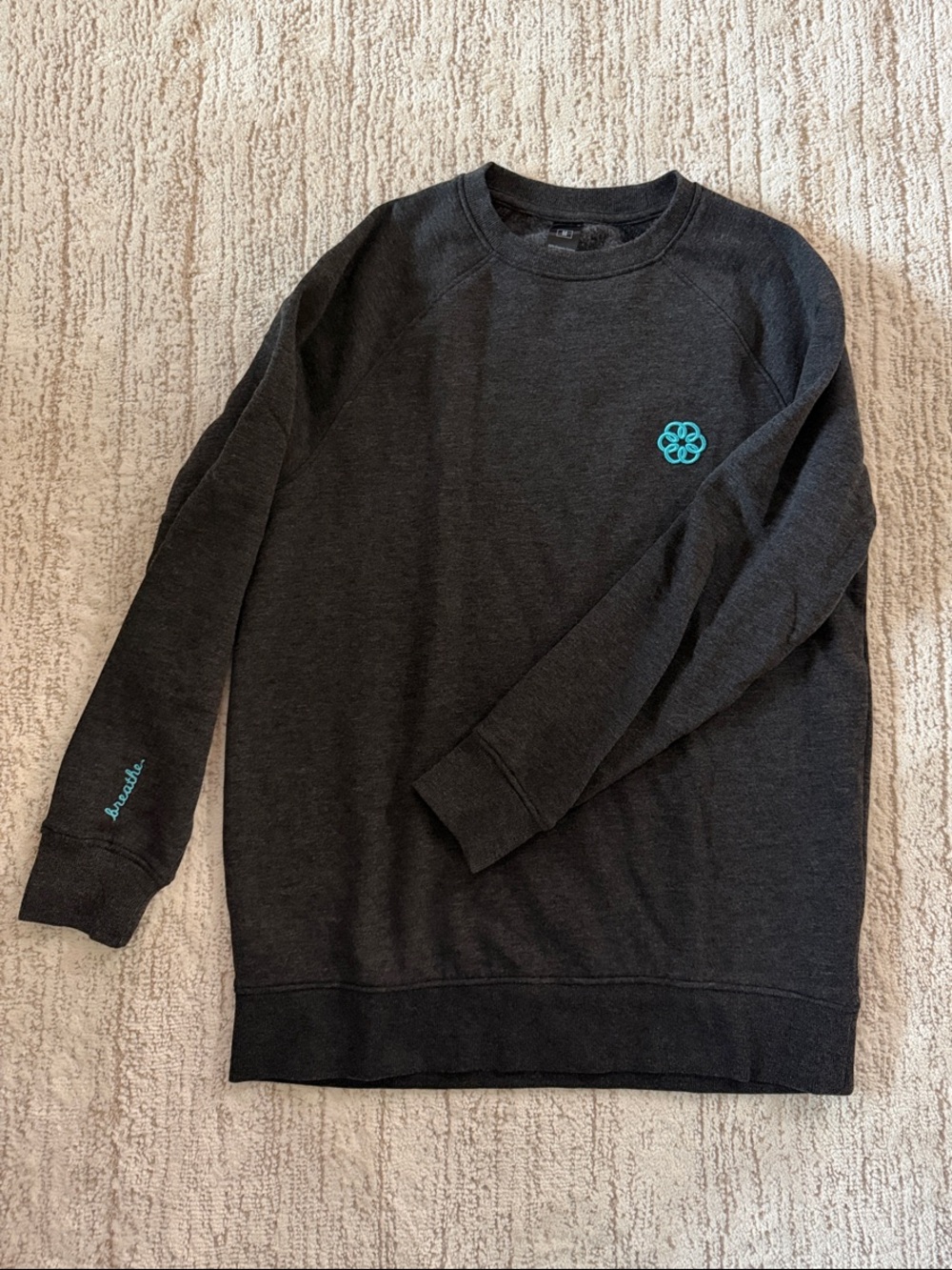 Apple Charcoal Crewneck Sweatshirt M